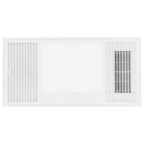 MERCATOR MERCURY WHITE BATHROOM HEATER WITH EXHAUST FAN AND LIGHT BH212ESWWH