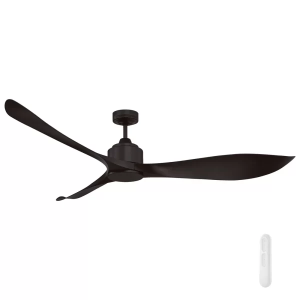 MERCATOR EAGLE XL II BLACK 168CM DC CEILING FAN WITH REMOTE FC360163BB