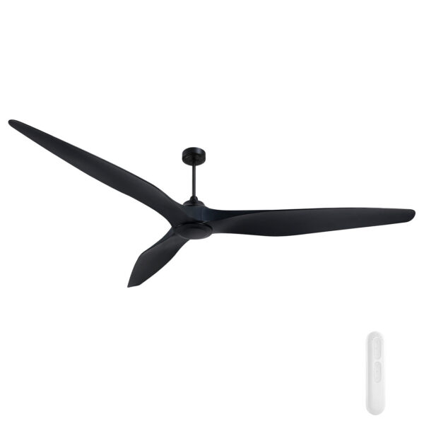 MERCATOR BLACK CENTURY 254CM DC CEILING FAN WITH REMOTE FC100253BKKIT