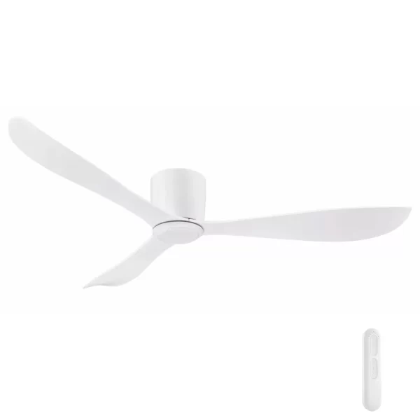 MERCATOR INSTINCT WHITE 137CM DC CEILING FAN WITH REMOTE FC1100133WH