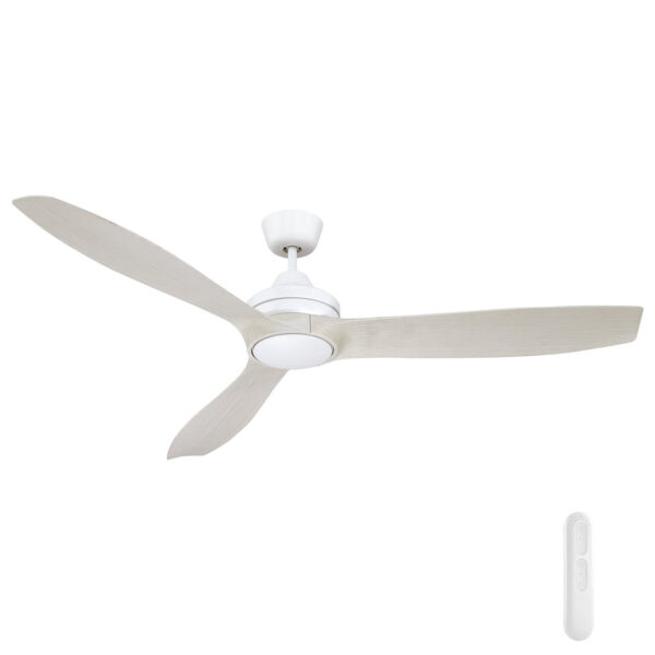 MERCATOR LORA WHITE 152CM DC CEILING FAN WITH REMOTE FC1130153WH