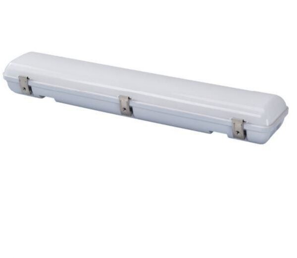 3A EMERGENCY 600MM IP65 WEATHERPROOF BATTEN WITH 2X9W LED TUBE SP210WPTC-EM