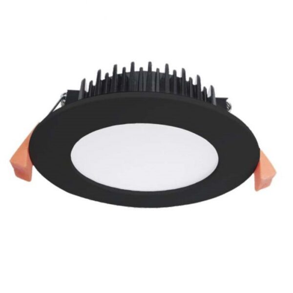 3A LIGHTING 12W BLACK 90MM TRICOLOUR SAMSUNG CHIP LED DOWNLIGHT DL1262-BK