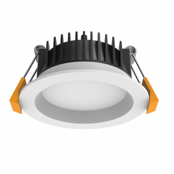 3A LIGHTING 13W WHITE 90MM TRICOLOUR LED DOWNLIGHT DL1570-WH