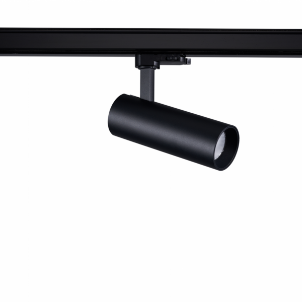 3A LIGHTING 15W 3 WIRE BLACK LED TRACK HEAD TRICOLOUR TH19BK