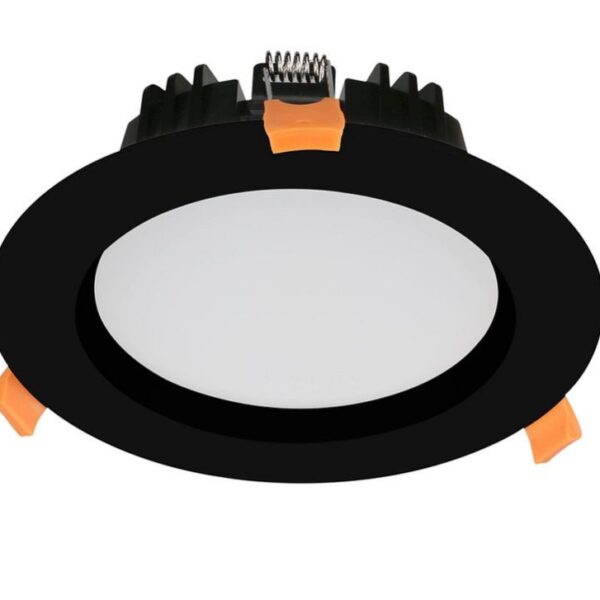 3A LIGHTING 20W BLACK 150MM-170MM TRICOLOUR LED DOWNLIGHT DL2001-BK