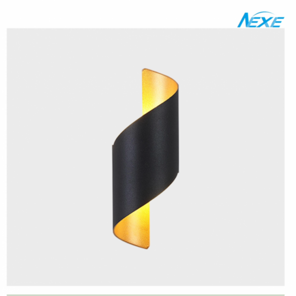 HALO LARGE BLACK&GOLD UP&DOWN WALL LIGHT