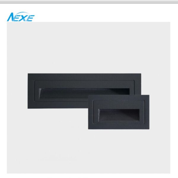 OPALESCENCE BLACK DC24V 3W STEP LIGHT 3000K L105*W60MM