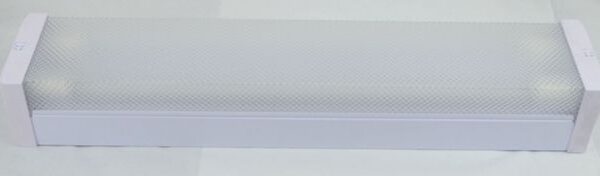 LAWELL 600MM DIFFUSED BATTEN WITH 2X10W T8 LED TUBE LWP210P