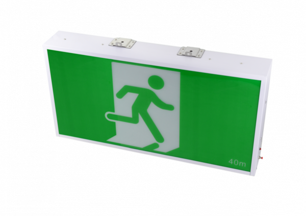 LAWELL JUMBO 40 METER EXIT SIGN LWJBE1801