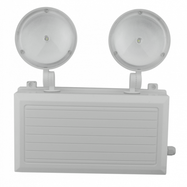 LAWELL MICKY IP65 TWIN SPOT EMERGENCY LIGHT E1704