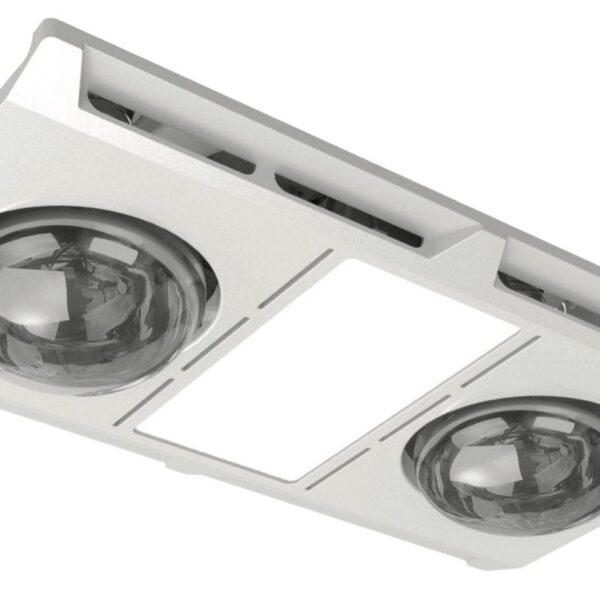 NEXA TORNADO 12W CCT PANEL LIGHT WITH EXHAUST FAN AND 2 HEAT N076H2