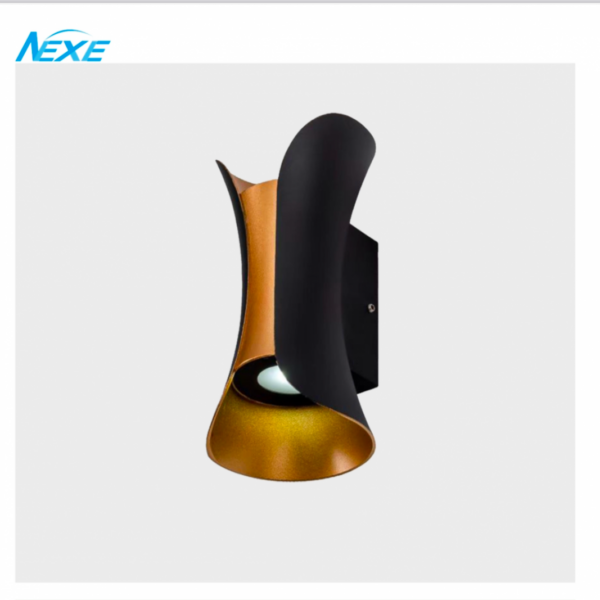 RAY LARGE BLACK&GOLD UP&DOWN WALL LIGHT