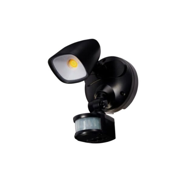 MARTEC RANGER BLACK 12W TRICOLOUR LED SPOT LIGHT WITH SENSOR MLXR3451MS
