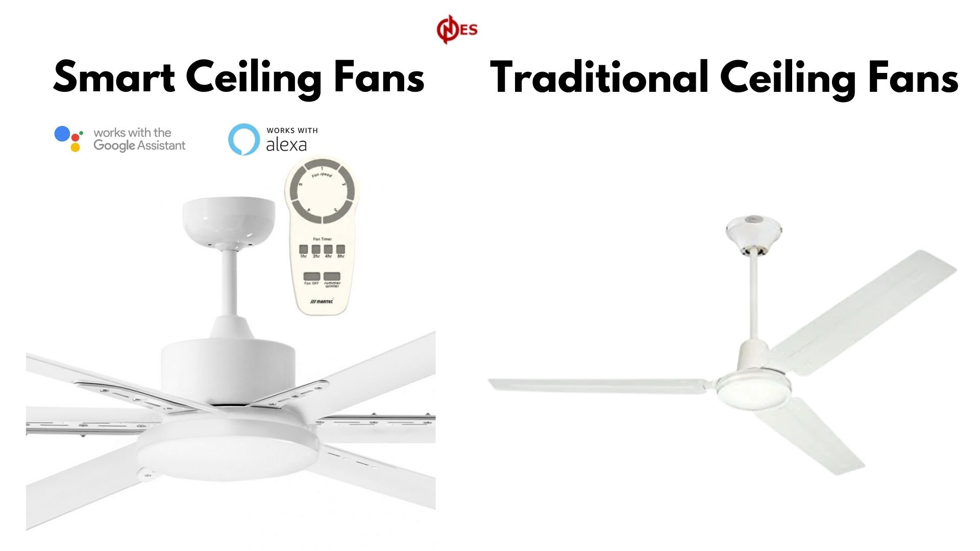 Smart Ceiling Fans vs Traditional Fans