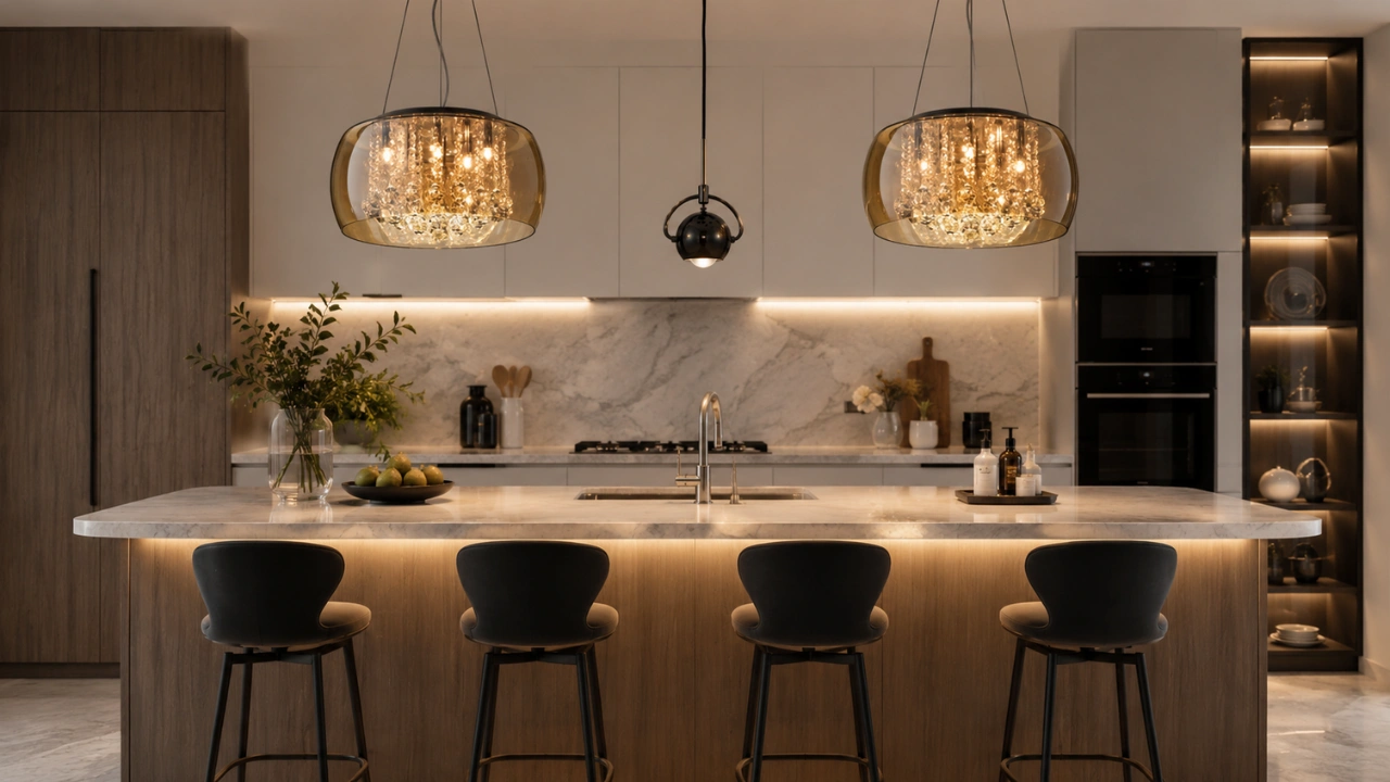 The One Pendant Light Mistake That Makes Expensive Kitchens Look Ordinary